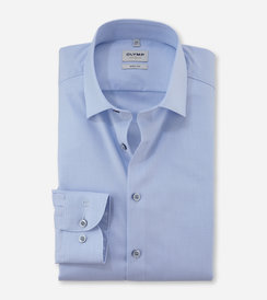 Olymp slim fit világos kék hosszú ujjú ing férfi