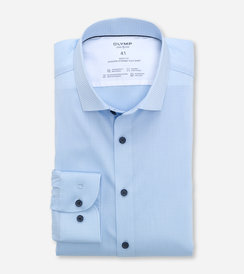 Olymp body fit, világos kék ing férfi