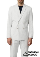 S.Oliver dupla gombsoros  fehér öltöny férfi ünnepi alkalmakra