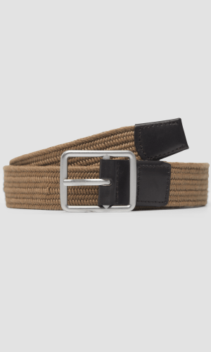 s.oliver világos barna gumis öv