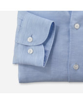 Olymp slim fit világos kék nyári ing férfi