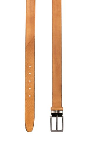 manzetti konyak barna bőr öv