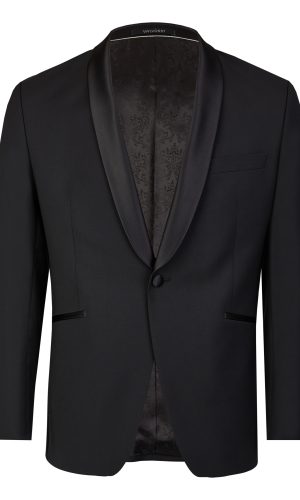 Wilvorst fekete,modern fit szmoking férfi
