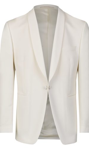 wilvorst, modern fit, fehér party szmoking zakó