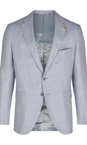 Wilvorst slim fit, világos kék öltöny férfi esküvői viselethez