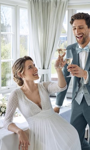 Wilvorst slim fit, közép olaj zöld,selyemfényű, elegáns esküvői öltöny férfi esküvői viselethez