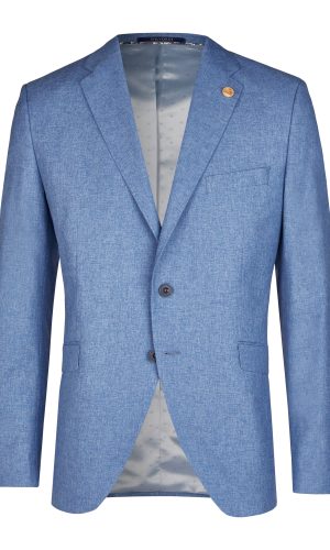 Wilvorst slim fit farmer kék esküvői öltöny férfi esküvői viselethez