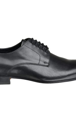 Wilvorst fekete elegáns bőr cipő férfi