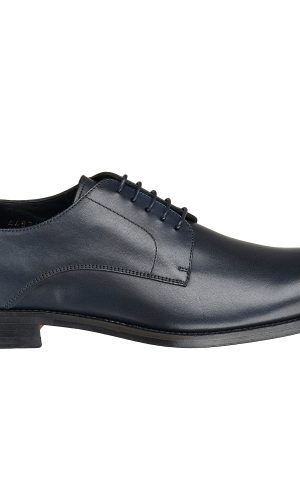Wilvorst sötét kék, elegáns bőr cipő férfi