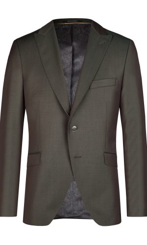 Wilvorst slim fit fenyő zöld esküvői öltöny férfi esküvői viselethez