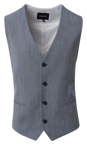 venti galamb szürke slim fit esküvői mellény