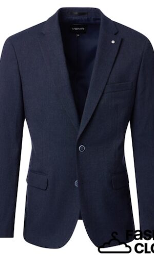 venti slim fit sötét kék öltöny